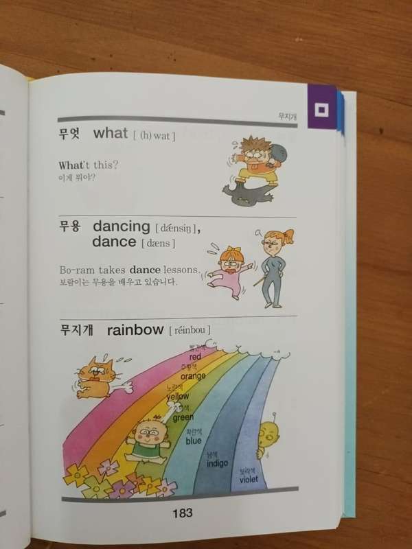 Korean-English Dictionary for young students (Geu-rim-eu-ro Bo-neun Han-yeong Sa-jeon)