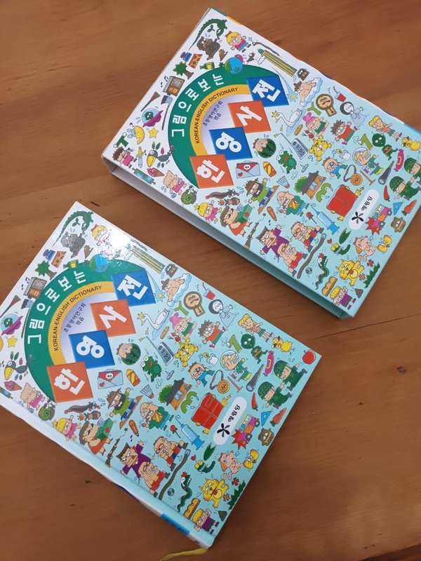 Korean-English Dictionary for young students (Geu-rim-eu-ro Bo-neun Han-yeong Sa-jeon)
