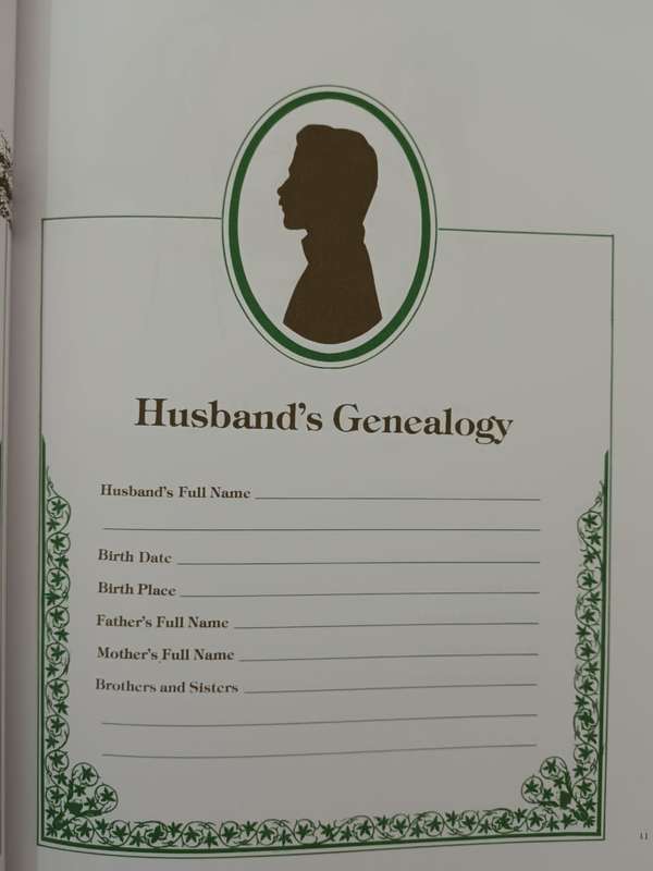 The History of our Family (unused blank book ideal for the amateur family historian)