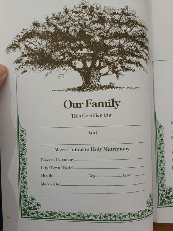 The History of our Family (unused blank book ideal for the amateur family historian)