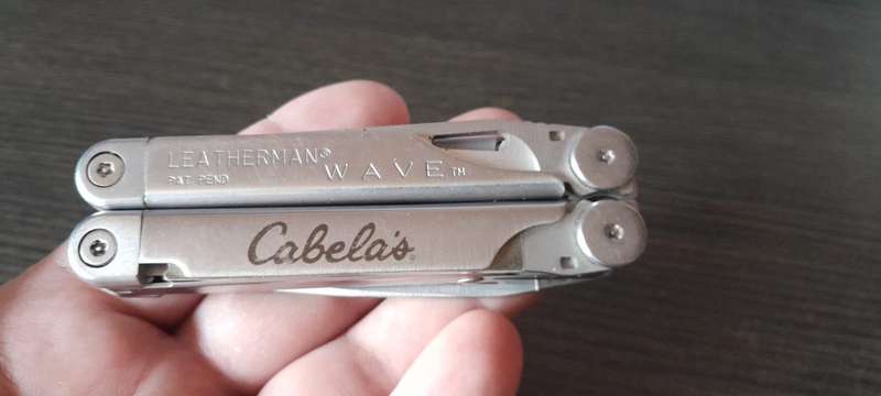 Leatherman Original Wave and leather sheath from Cabelo's