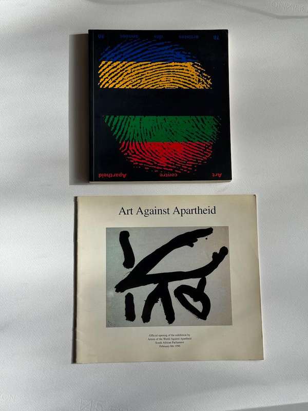 Art Against Apartheid 78 Artists from the 80's (includes exhibition brochure)
