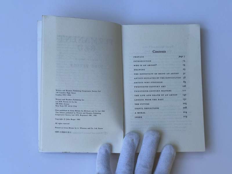 John Berger: Permanent Red