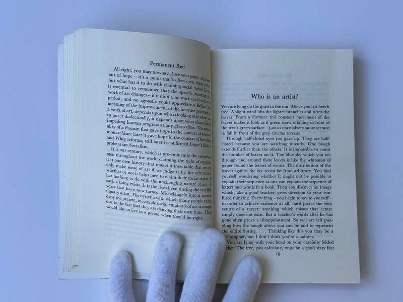 John Berger: Permanent Red