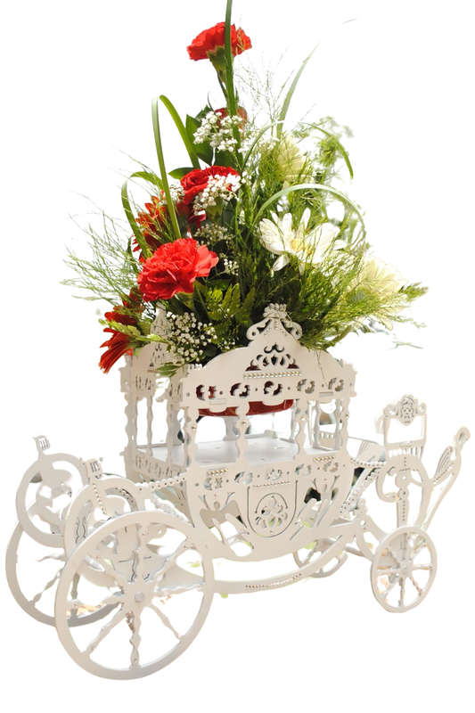 Royal Carriage Table Decoration