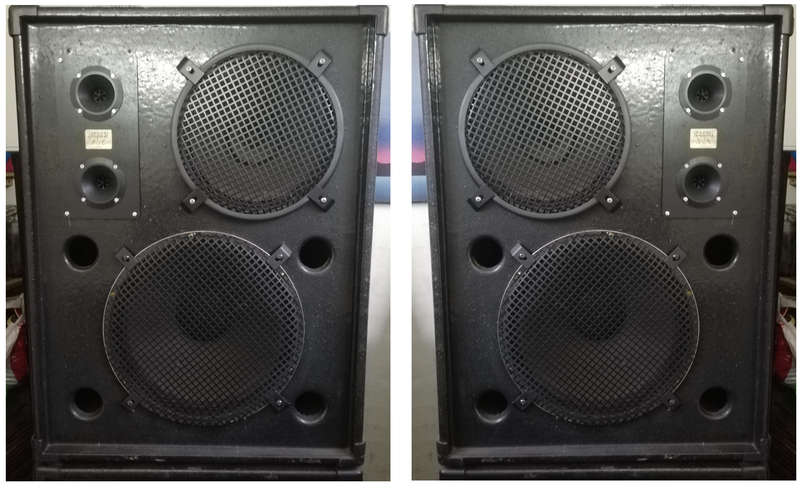 3 Way PA Speakers