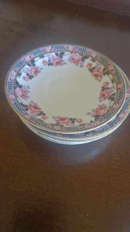 2 x small Grafton China espresso size cups and saucer