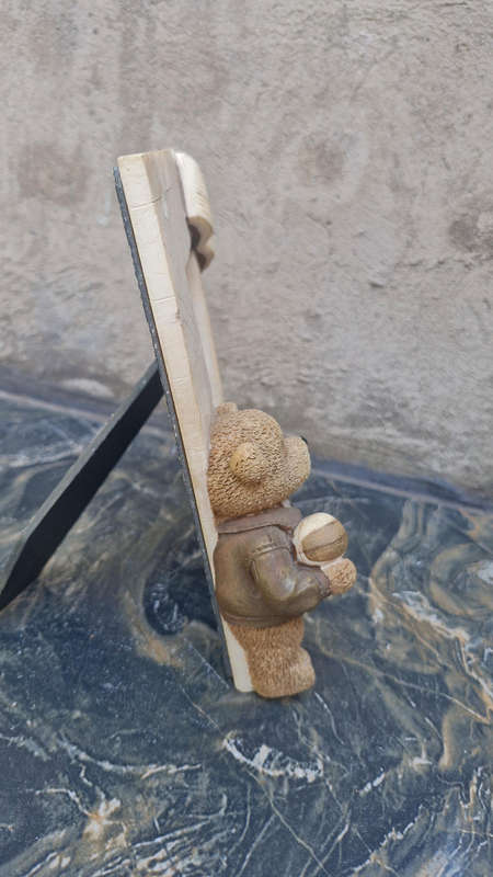 THE UNIQUE COLLECTION TEDDY BEAR PICTURE FRAME