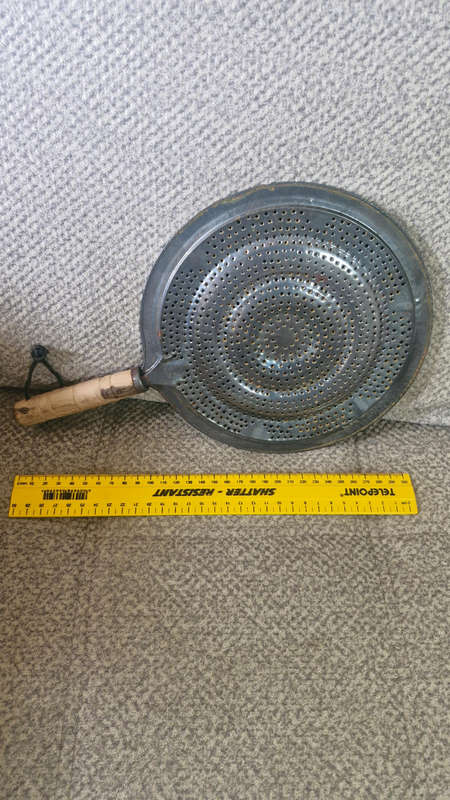 Vintage Metal Cooking Splatter Screen Skillet