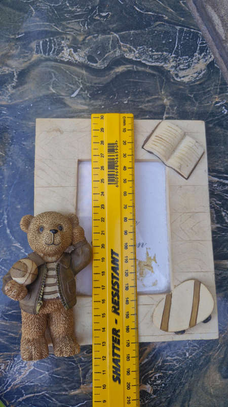 THE UNIQUE COLLECTION TEDDY BEAR PICTURE FRAME