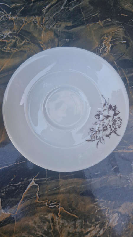 Pioneer Porcelain set of 4 Espresso Size Cups & Saucers