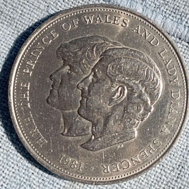 HRH Princess of Wales coin