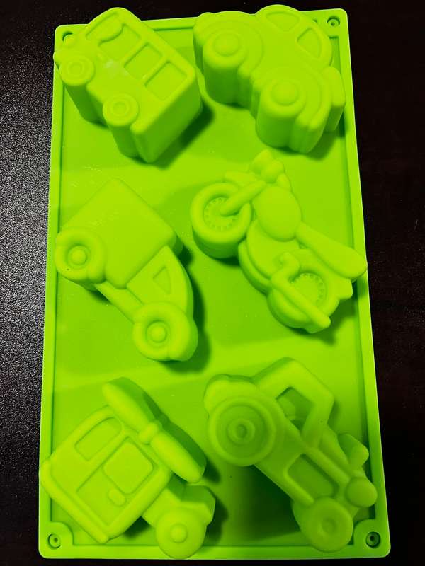 silicone soap mould - vehicle