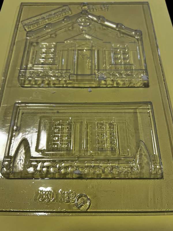 11 Plastic chocolate / baking /  soap moulds