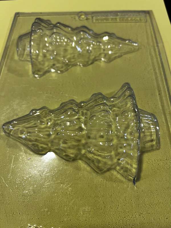 11 Plastic chocolate / baking /  soap moulds