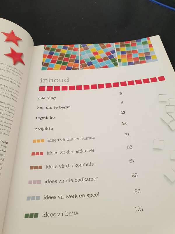 Mosaiek - dekoratiewe idees