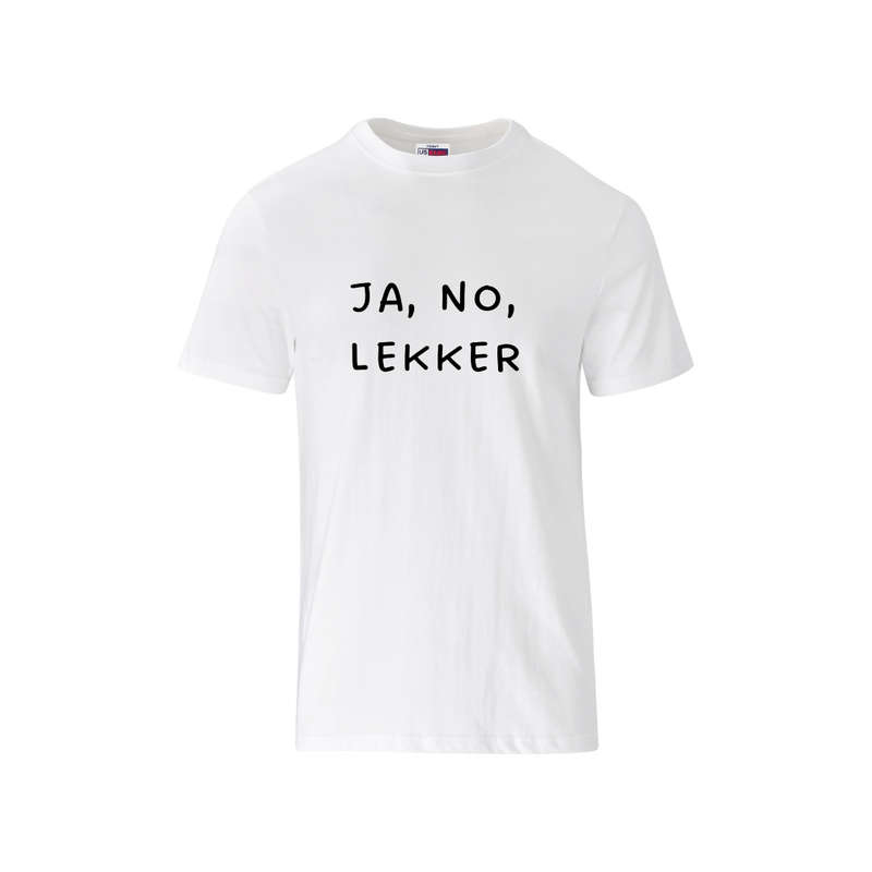 JA NO LEKKER UNISEX T-SHIRT med