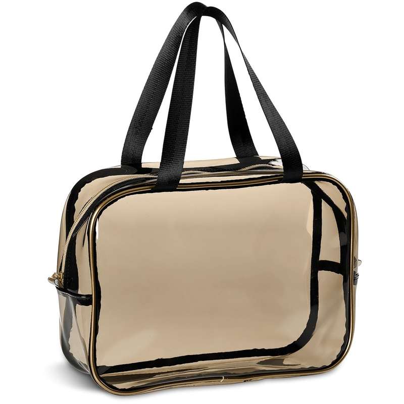 Ladies Toiletry bag Set, 1 X Dual Pocket bag,  1 X Single Pocket bag