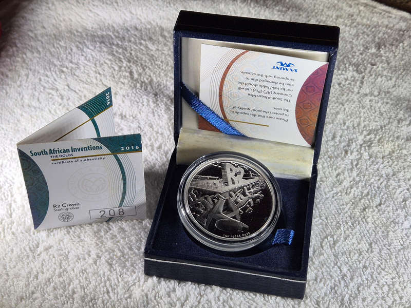 2016 The Dolos 1oz Proof R2 coin