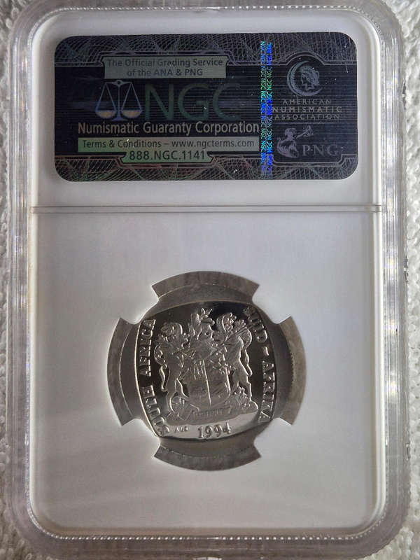 1994 Presidential Inauguration R5 Graded PF69 NGC