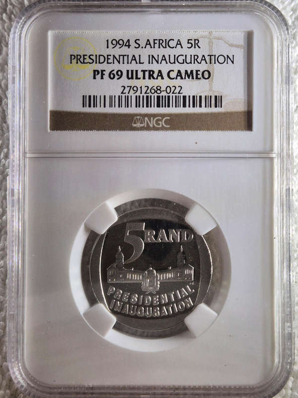 1994 Presidential Inauguration R5 Graded PF69 NGC