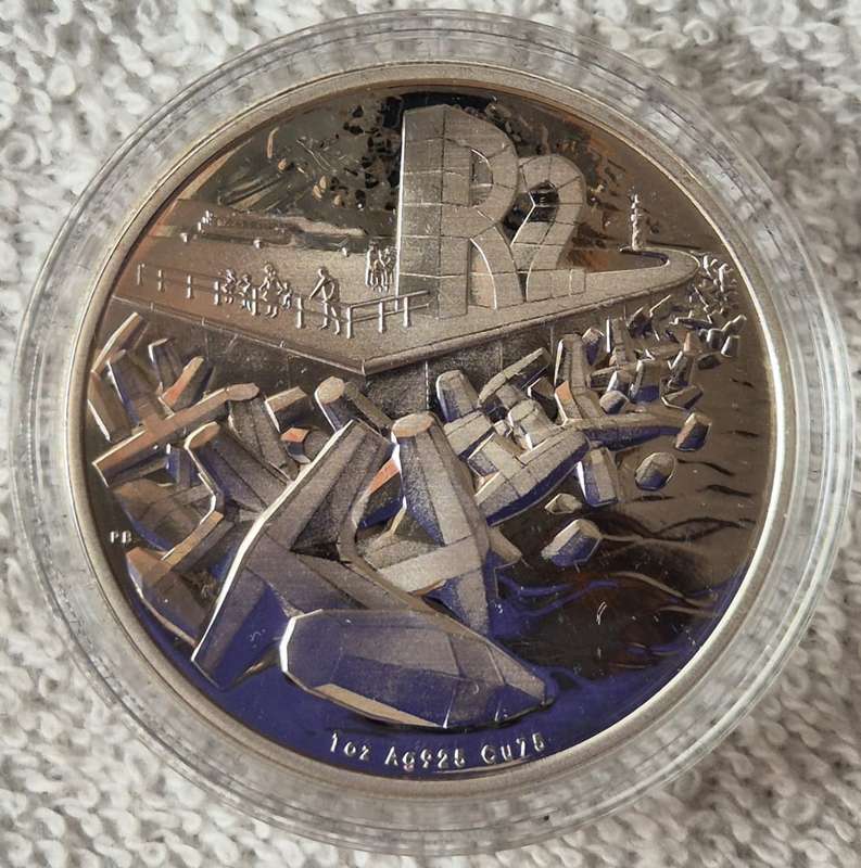 2016 Silver 1oz The Dolos R2 Proof Coin