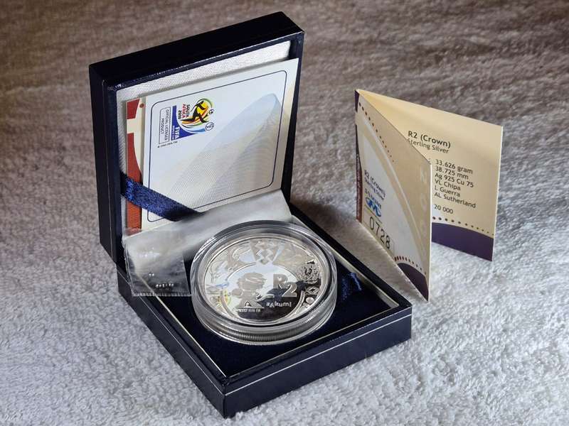 2009 Silver 1oz FIFA World Cup - Zakumi R2 Proof Coin