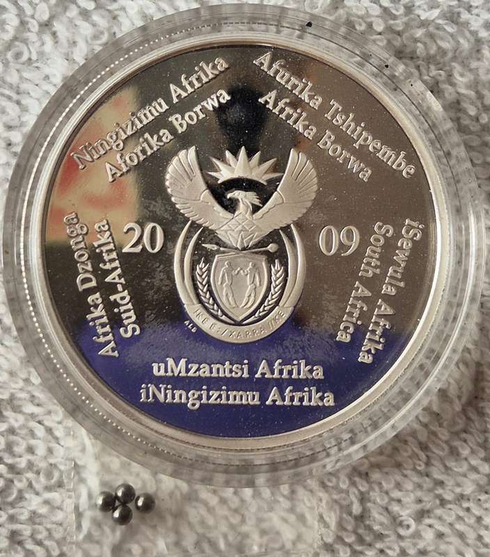 2009 Silver 1oz FIFA World Cup - Zakumi R2 Proof Coin