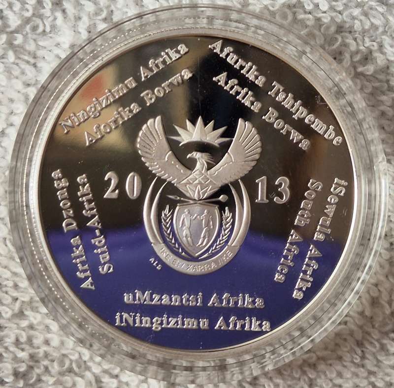 2013 Silver 1oz 100 Year Anniversary of the Union Buildings R2 Proof Coin