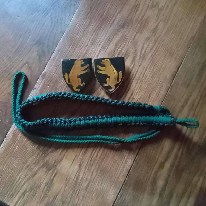 1 SA Infantry shoulder flash set and Lanyard