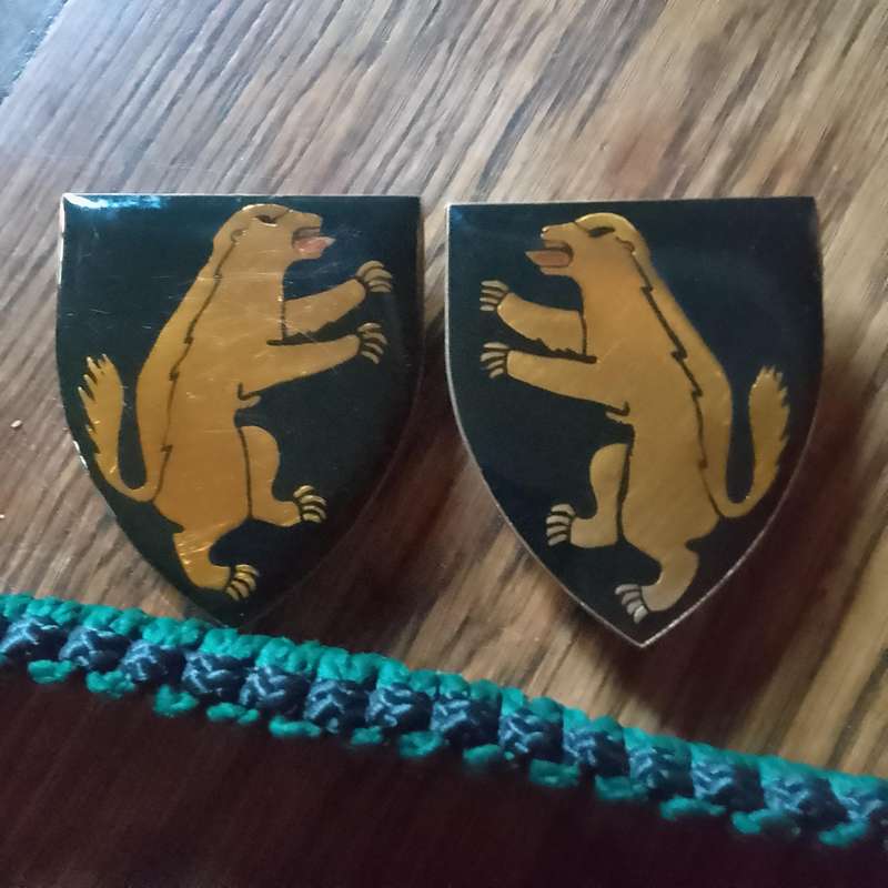 1 SA Infantry shoulder flash set and Lanyard