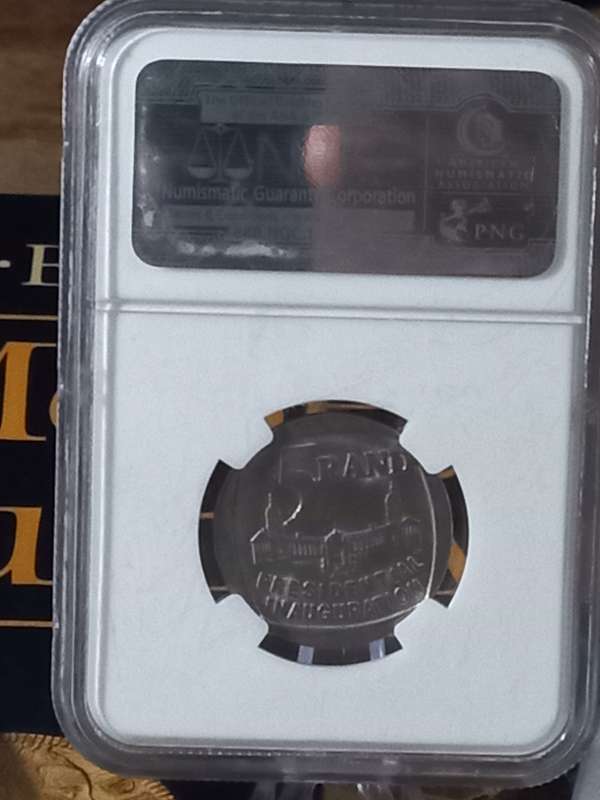 Presidential Inauguration 1994 R5 *** NGC *** AU 58