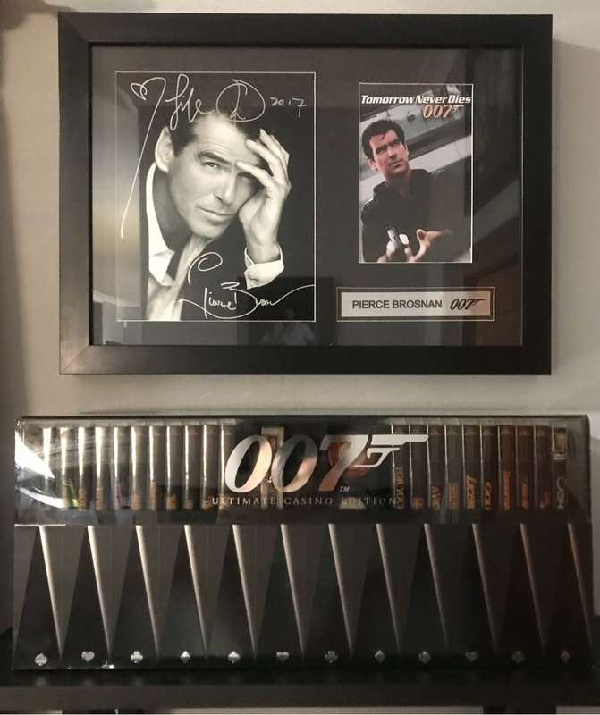 James Bond Bundle Signed Pierce Brosnan