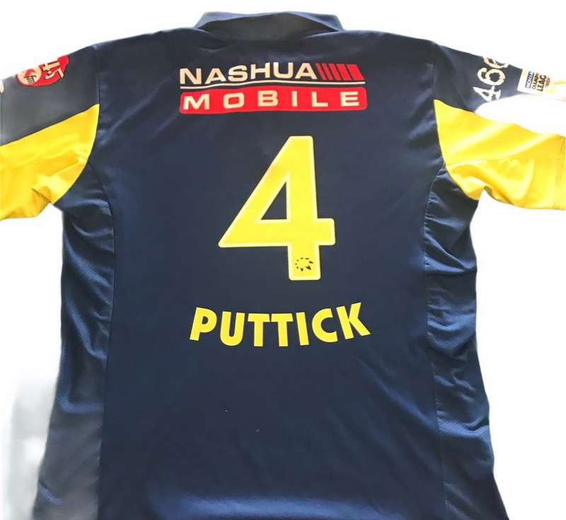 Cricket Jersey Cape Cobras Puttick Limited Edition Jersey Match Worn Size M