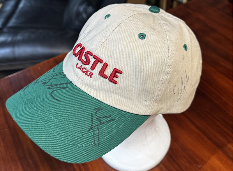 Cricket Cap Castle Test Champions Signed