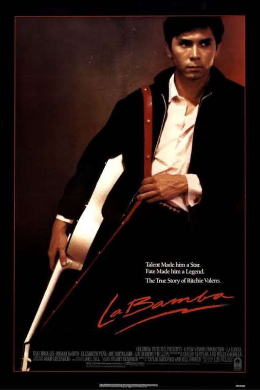 La Bamba Movie Frame signed by Lou Daimond Phillips