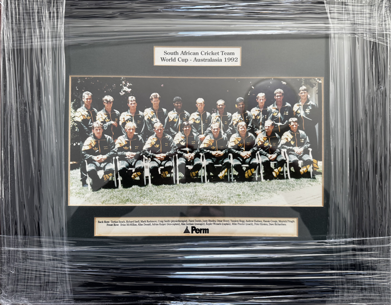 Cricket Frame SA 1992 World Cup Team
