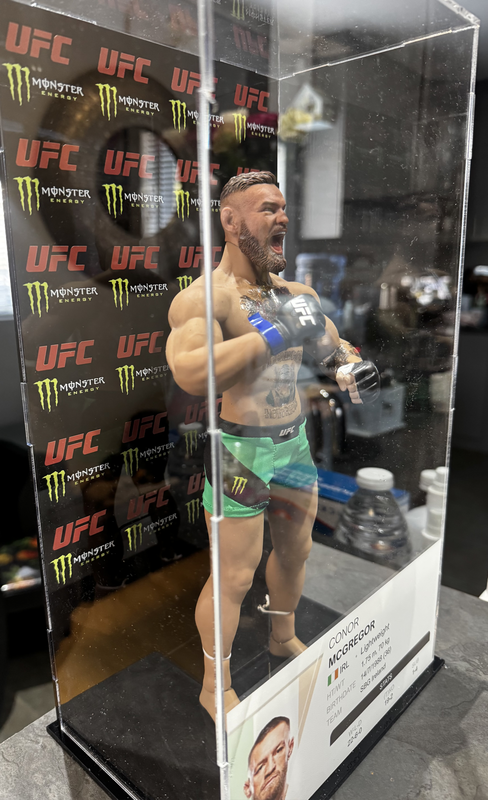 UFC Conor McGregor 1/6 Scale Figure on box with Vinyl Decals