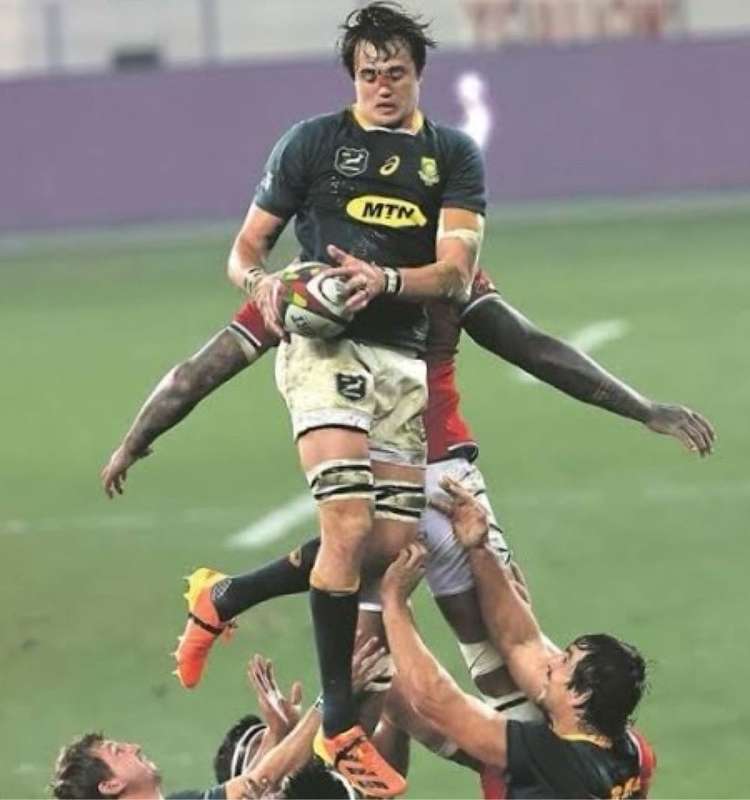Springbok Rugby Match Worn Short