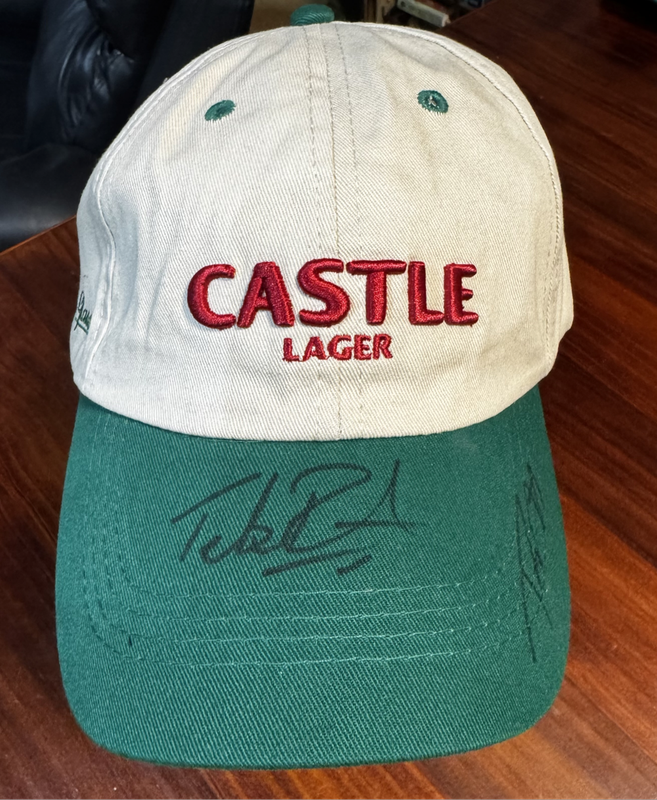 Cricket Cap Castle Champions Signed