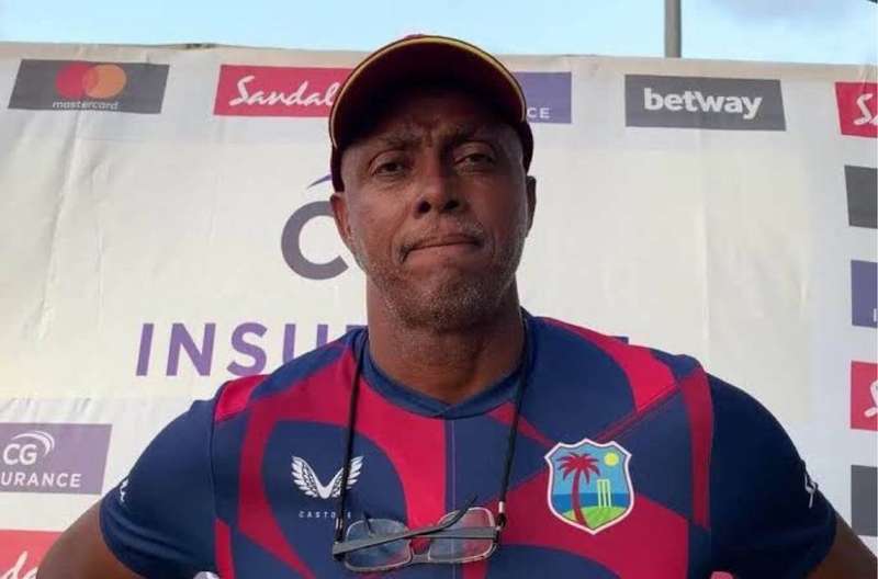 Cricket Shirt Signed by WI Legend Courtney Walsh