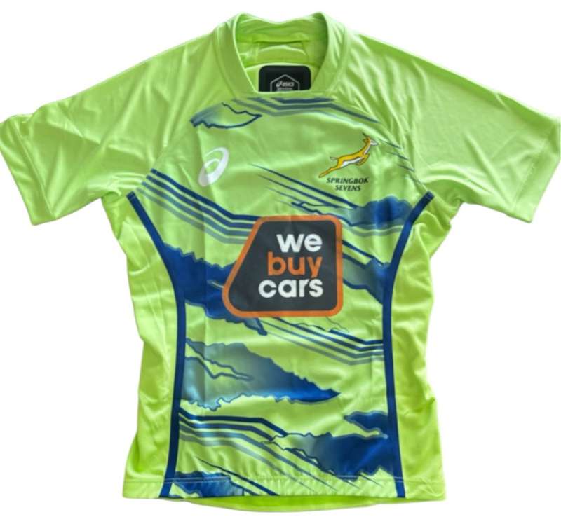 Springbok Sevens Player Rugby Practice Jersey