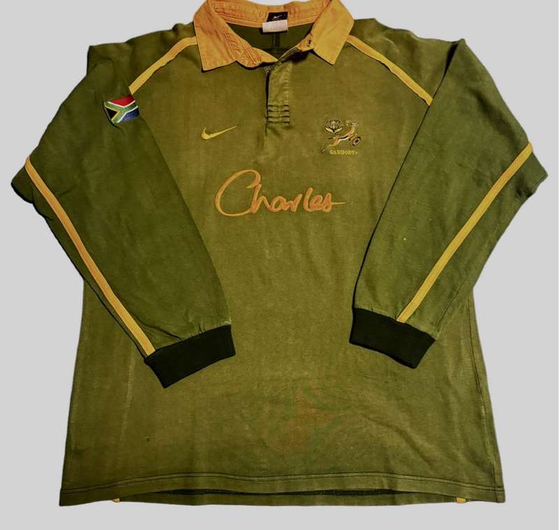 Springbok Rugby Charles Lager Jersey