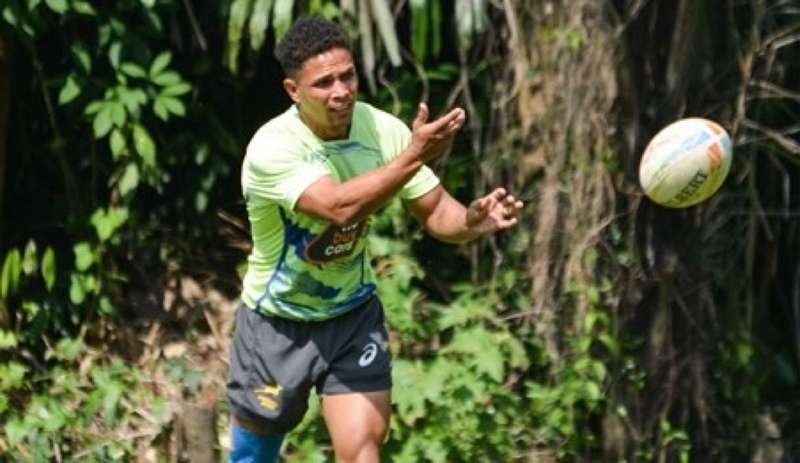 Springbok Sevens Player Rugby Practice Jersey