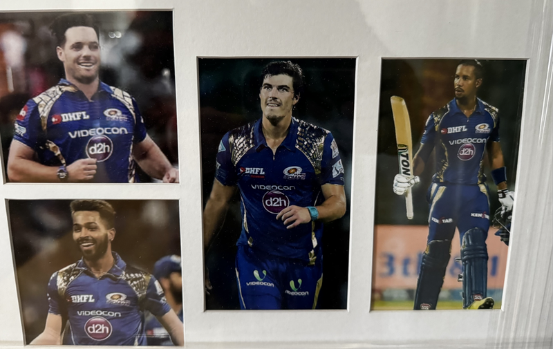 Cricket Jersey Mumbai Indians 2015 Signed