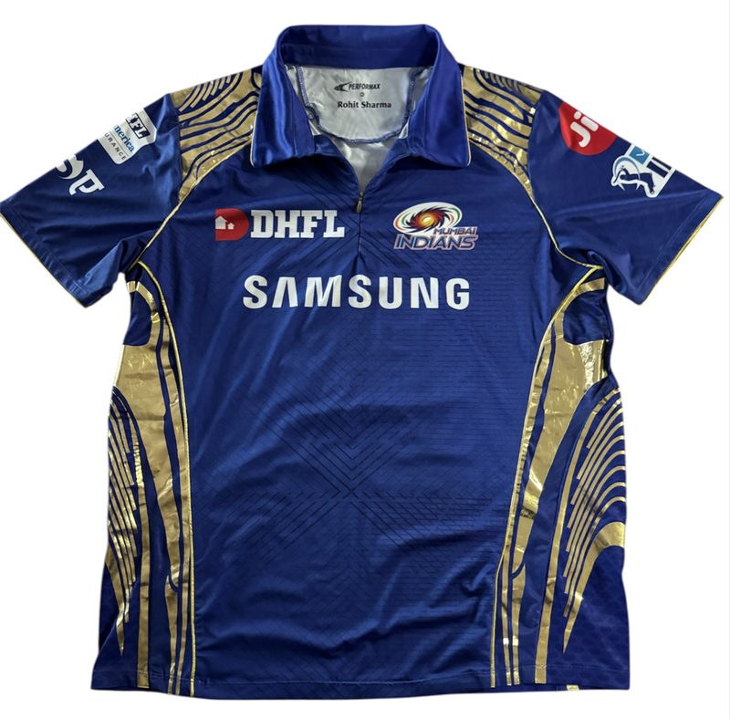 Cricket Jersey MI Indians 2018 Rohit Sharma Size L