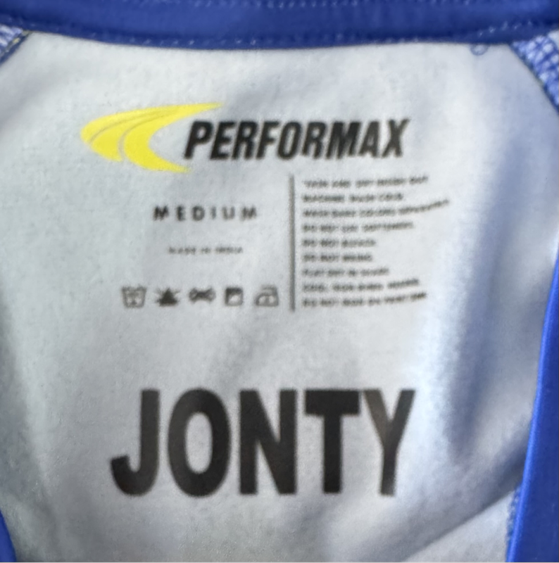 Cricket Jersey Mumbai Indians 2015 Signed