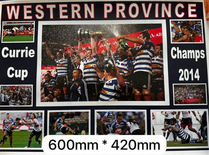 WP Rugby Poster Un Framed