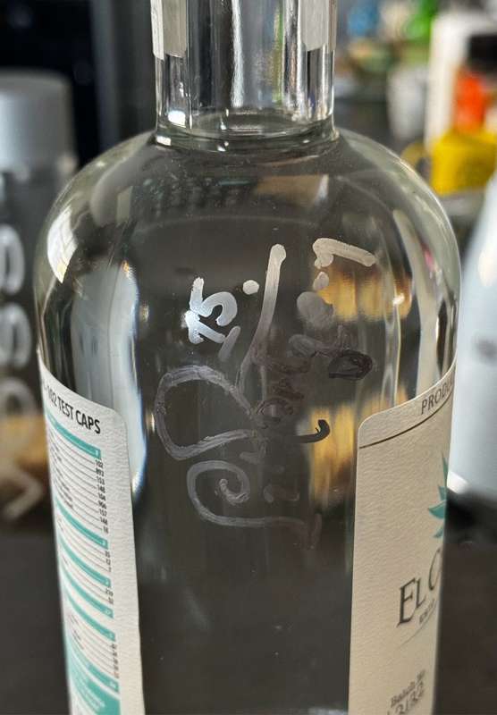 Percy Montgomery Tequila Signed