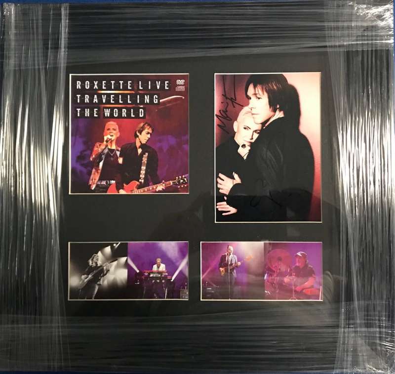 Roxette Signed Music Frame